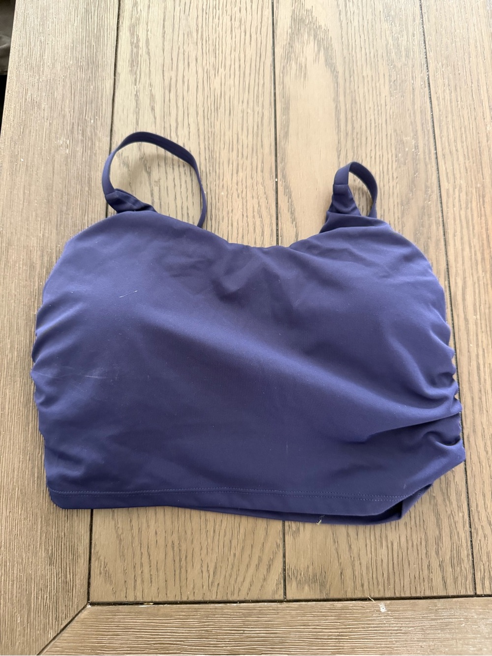 HALARA Navy Blue Cropped Tank Top